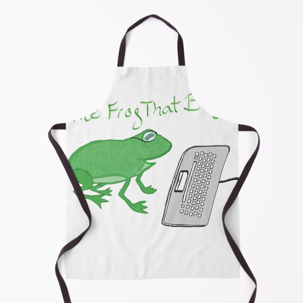 Item preview, The Frog Blogger designed and sold by fairytalearrrt.