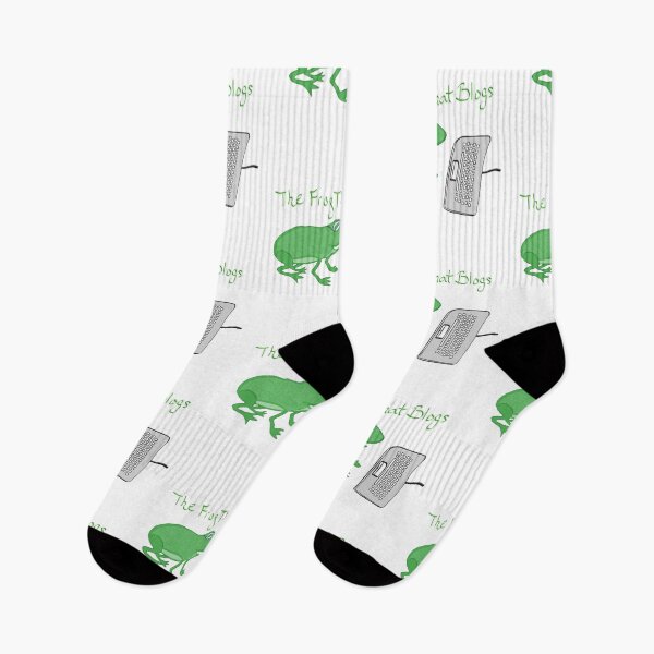 Item preview, The Frog Blogger designed and sold by fairytalearrrt.