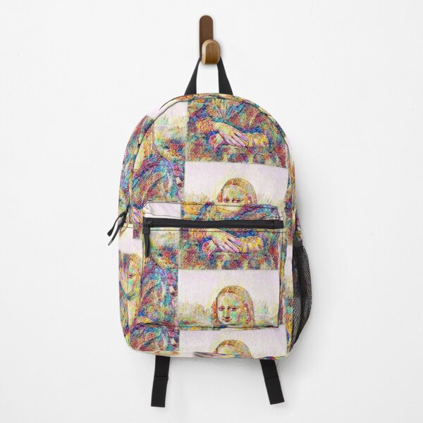 Item preview, "Mona Lisa (48)" an iconic Renaissance painting reimagined. designed and sold by thalasson.