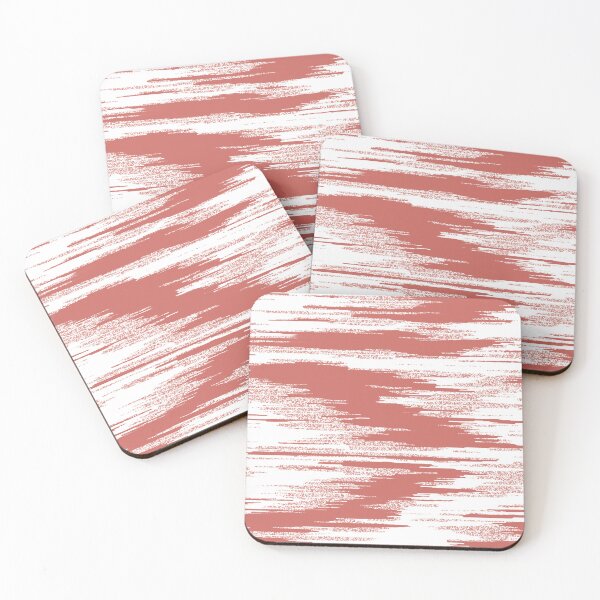 Item preview, VHS Static Noise Abstract Landscape Rust Red designed and sold by AugustFontaine.