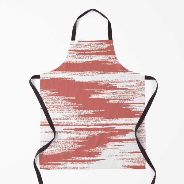 Item preview, VHS Static Noise Abstract Landscape Rust Red designed and sold by AugustFontaine.