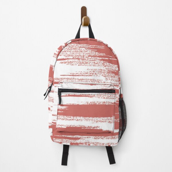 Item preview, VHS Static Noise Abstract Landscape Rust Red designed and sold by AugustFontaine.