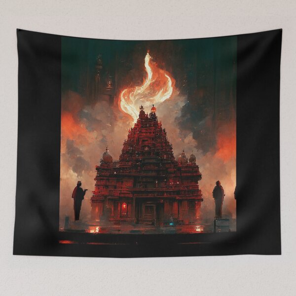 Item preview, Red Eternal Fire Temple designed and sold by TheHouseMaster.