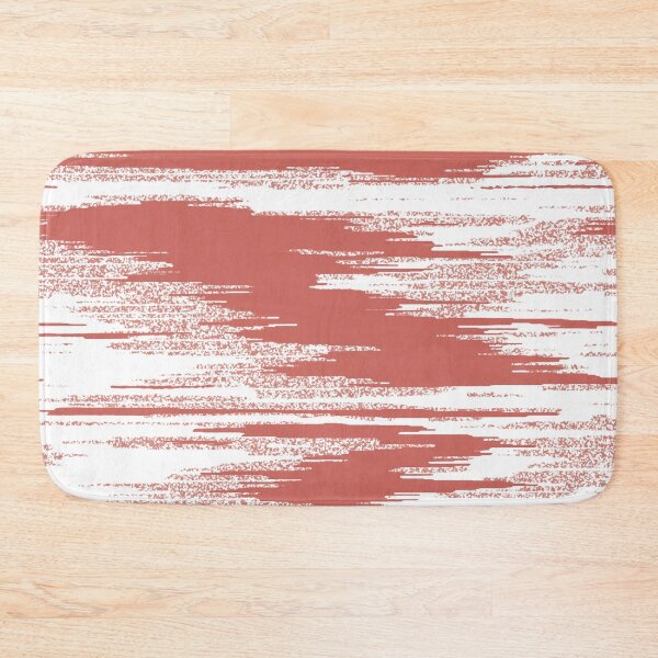 Item preview, VHS Static Noise Abstract Landscape Rust Red designed and sold by AugustFontaine.