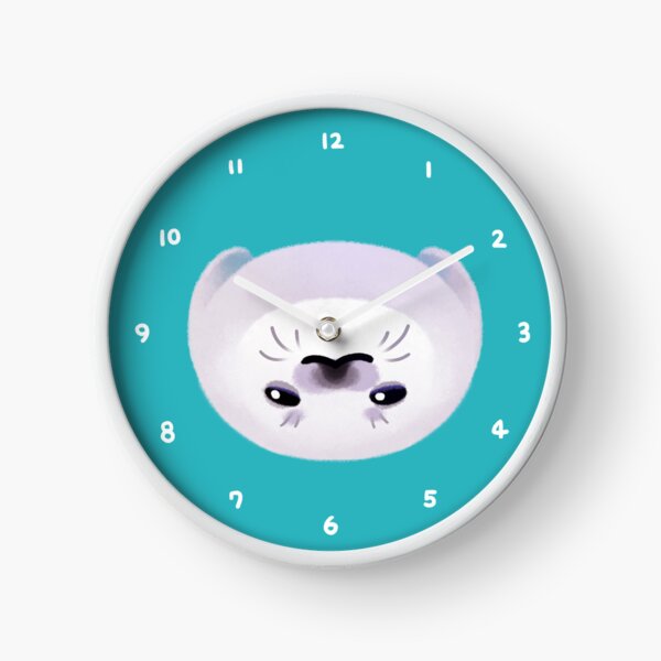 Seal pup Clock