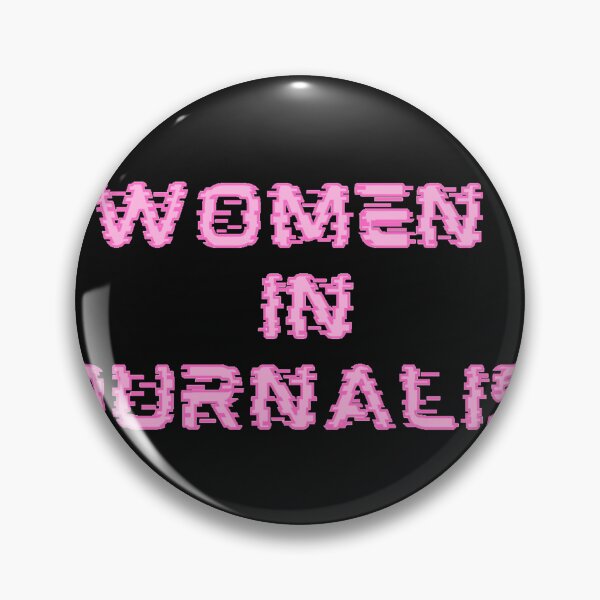 Item preview, Women in Journalism  Pink Sticker designed and sold by harry mac.