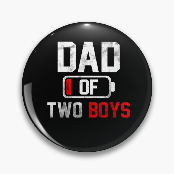 Item preview, Dad of 2 Boys Fathers Day Gift - Dad Gift for Fathers Day - Funny Fathers Day Gift for Dad from Son - Cool Dad Gift Idea designed and sold by Simeon	 Dorelus.