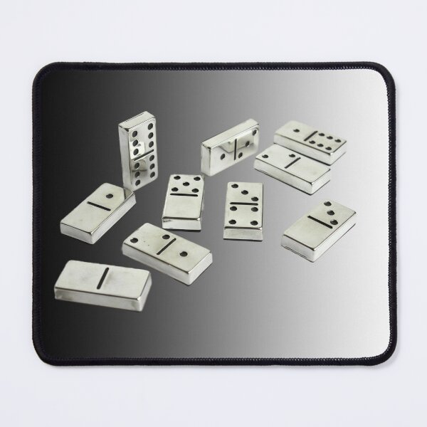 Item preview, The Last Dominoes Mouse Pad designed and sold by MICKSPIKS.