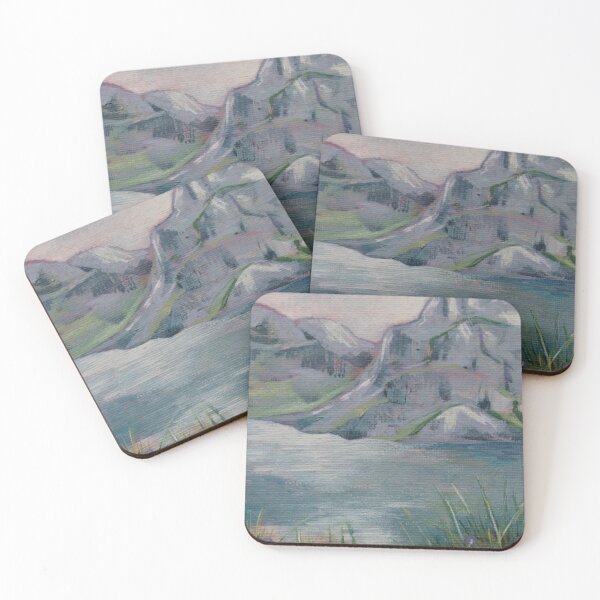 Item preview, Painting of Vallee D'Ossau France  designed and sold by BBArtStudio.