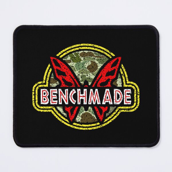 Item preview, Jurassic Benchmade Knives Knife - Retro Badge Dinosaur Patch Logo - Camo Frogskin Duck Hunter designed and sold by Warhawk Designs.
