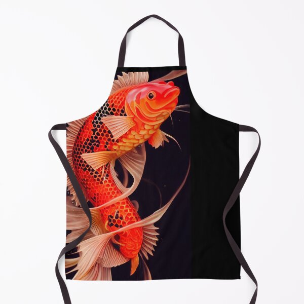Item preview, Koifish in vivid red designed and sold by Myriam Iart.