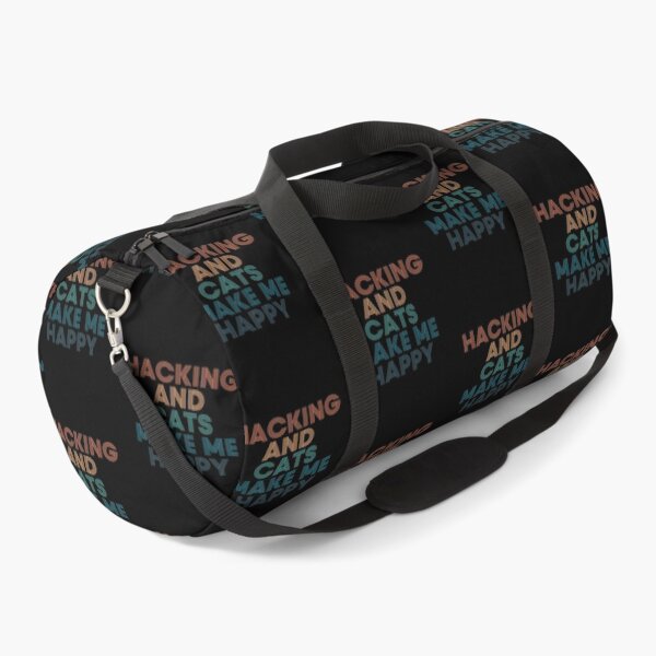Item preview, Hacking And Cats Make Me Happy- Gift for Hacking & Cats Fans designed and sold by kindxinn.