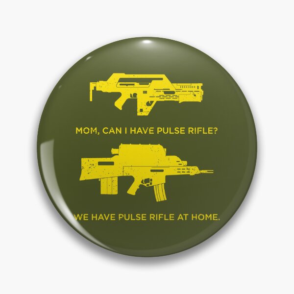 Item preview, Pulse Rifle at Home - yellow designed and sold by CCCDesign.