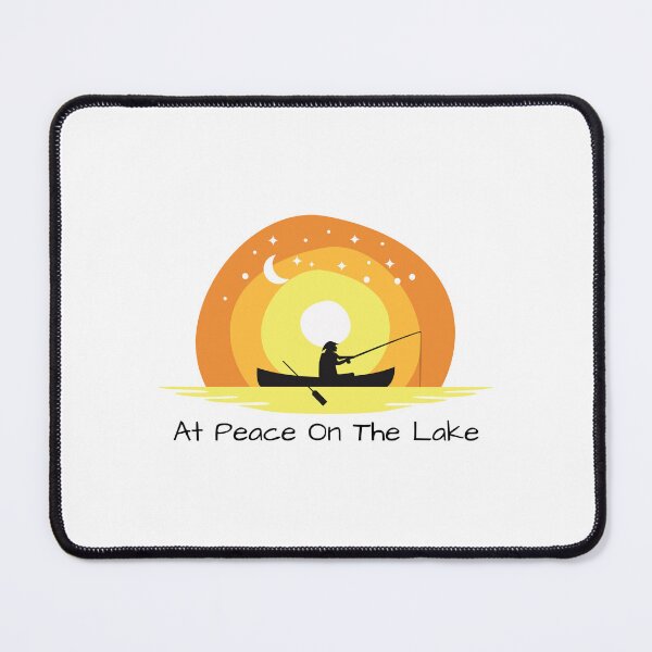 Item preview, At Peace On The Lake designed and sold by MICKSPIKS.