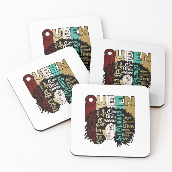 Item preview,  Smart queen diva confident Educated black woman powerful African queen love designed and sold by TILAL MOHAMMED.