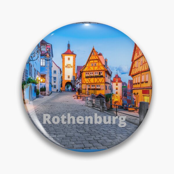 Item preview, Rothenburg, Germany Street City View designed and sold by silviaol.
