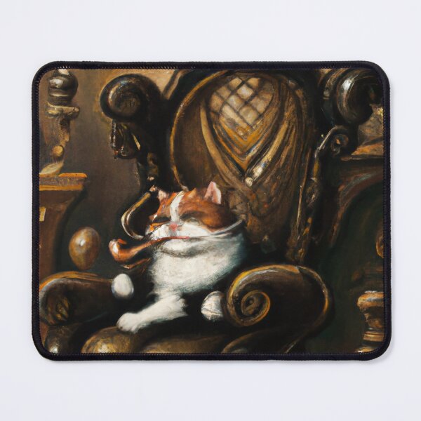 Item preview, Allister the Cat, having a lounge (Rococo) designed and sold by thecatandkettle.