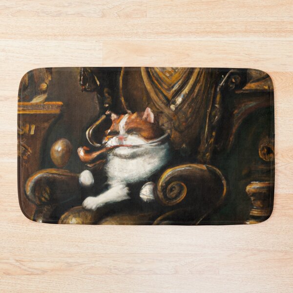 Item preview, Allister the Cat, having a lounge (Rococo) designed and sold by thecatandkettle.