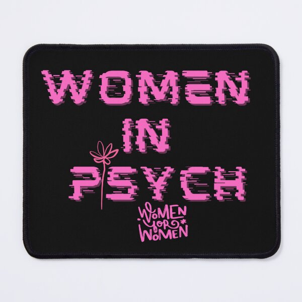 Item preview, Women in Psych Pink and Red Sticker designed and sold by harry mac.
