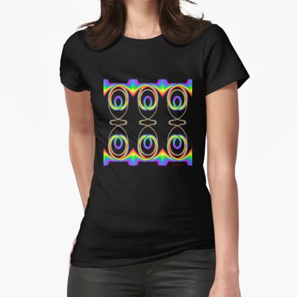 Fun With Rainbows T Fitted T-Shirt