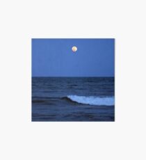 Moon Rise Surf Breakers Art Board