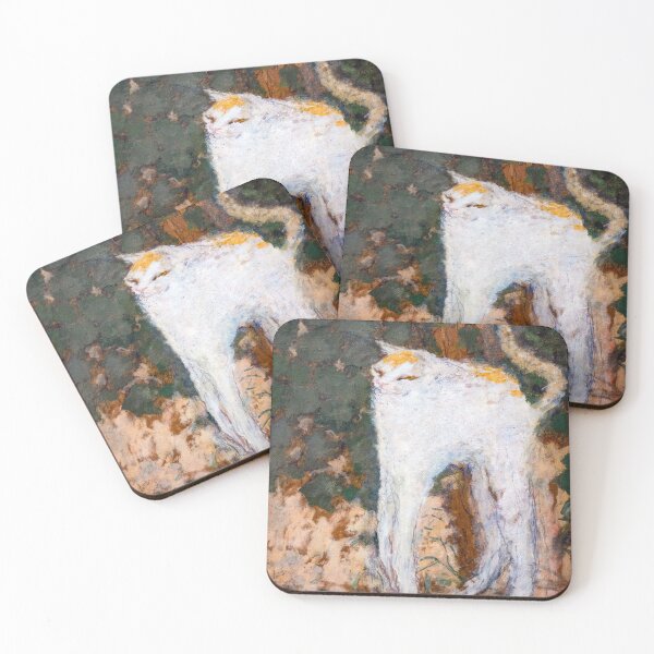 Item preview, Pierre Bonnard - The White Cat designed and sold by PaintingArtwork.