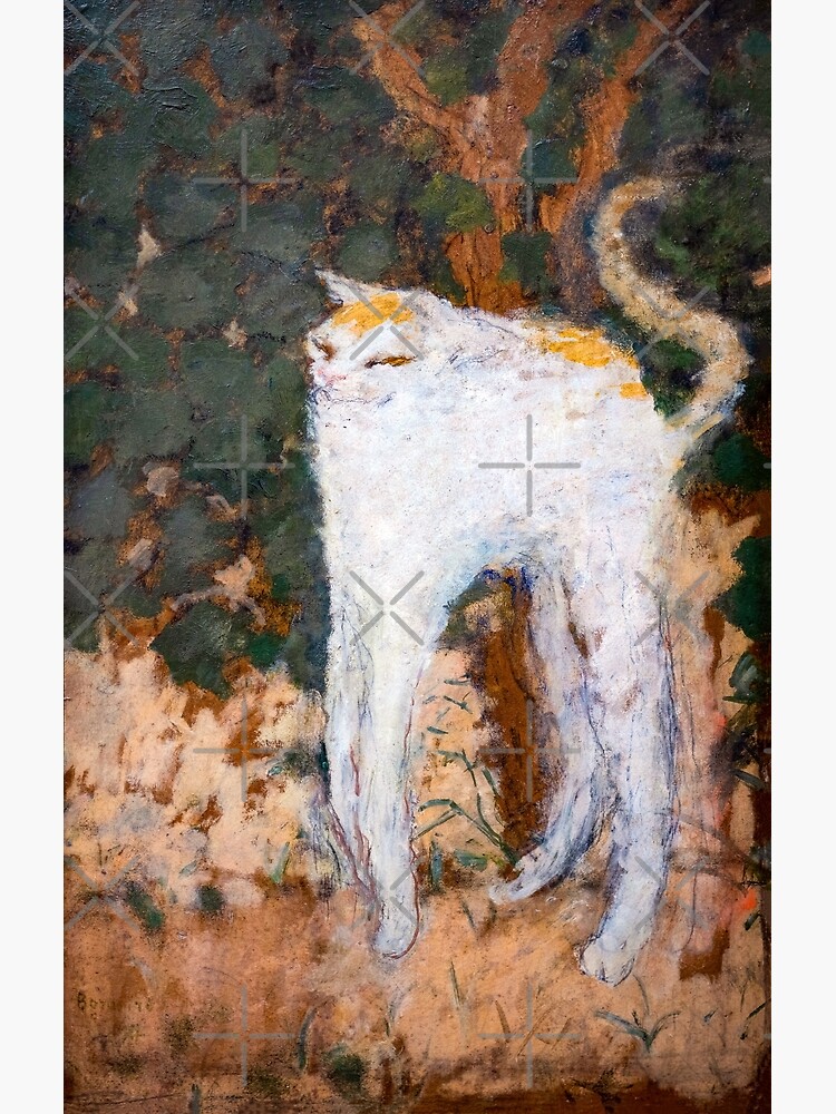 Disover Pierre Bonnard - The White Cat Premium Matte Vertical Poster