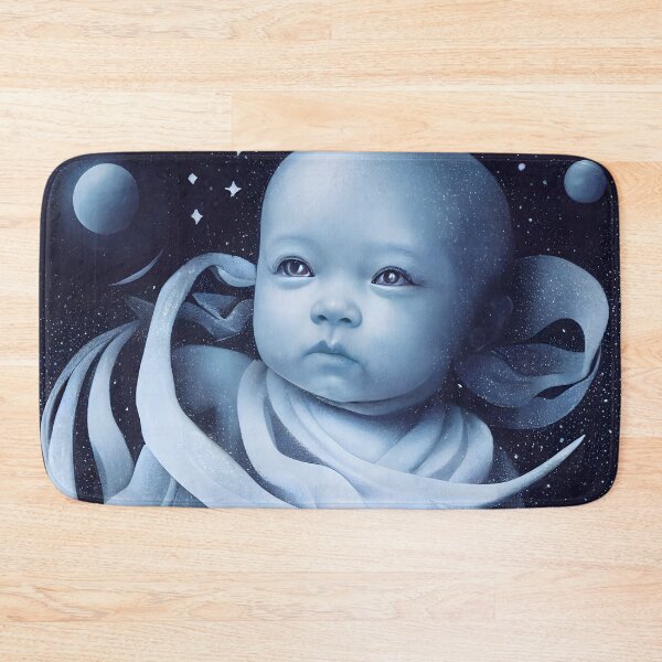 Item preview, Astral Baby Star Child in Space designed and sold by MythicPrompts.