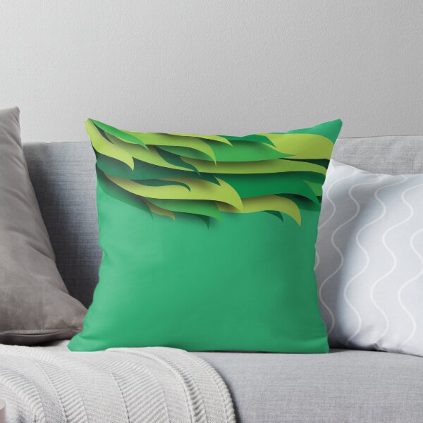 Item preview, Abstract Aqua Feather designed and sold by TouchingFaith.