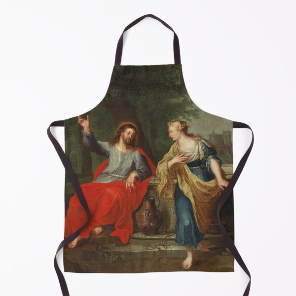 Item preview, Christ and the Woman of Samaria at the Well | Circle of Peter Paul Rubens | 1630 Renaissance Gospel Biblical Art designed and sold by CJET.