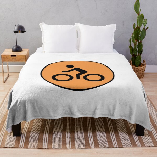 Item preview, Cyclist Bicycle Bike Rider - orange designed and sold by Inspirationmotivation.