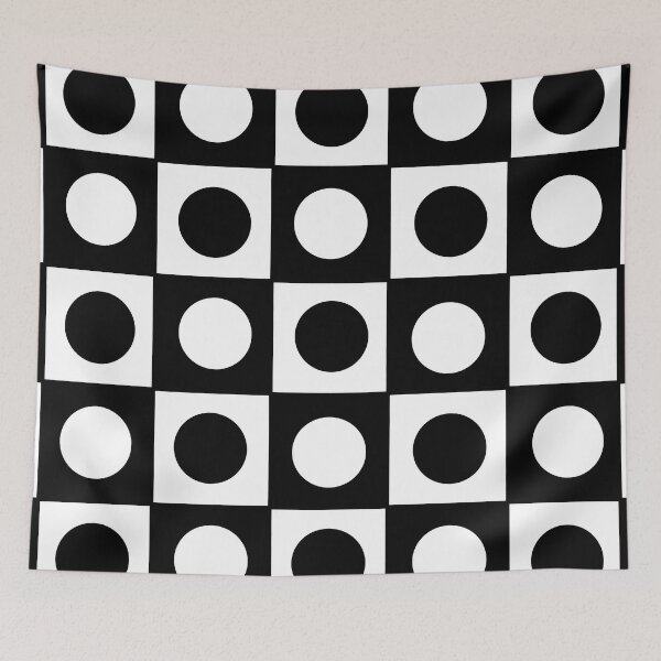 Item preview, Black and White Checkered Pattern designed and sold by Deutschic.