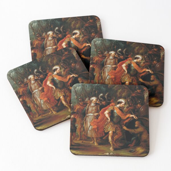 Item preview, Diogenes and Alexander the Great | Antwerp School | 17th Century Renaissance Art designed and sold by CJET.