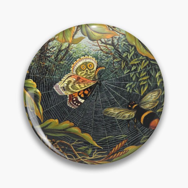 Item preview, Vintage Bee and Butterfly Sticker (WITH HISTORY IN LINK!) designed and sold by Madelyn Knight.