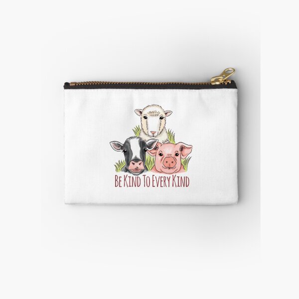 Item preview, Be Kind To Every Kind - Sheep, Cow And Pig designed and sold by Shirtflyer.