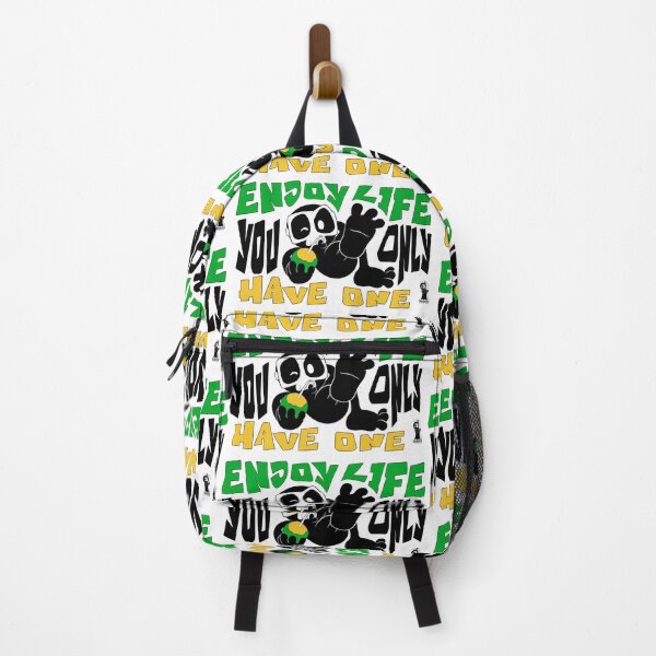 Item preview, Enjoy life you only have one phrase Death in Love of Life Cartoon designed and sold by Dakoraykoto.