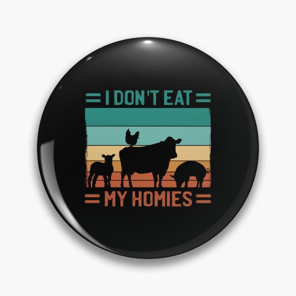 Item preview, I Don't Eat My Homies, Veganer, Vegetarier, Flexitarier, Freeganer designed and sold by Shirtflyer.
