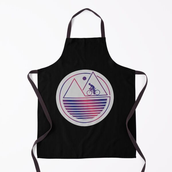 Item preview, Purple Pink Sunset Mountain Ride Black Sticker designed and sold by WingedLizardJo.