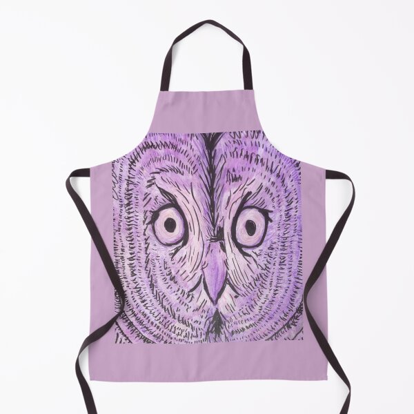 Item preview, Purple Owl Face designed and sold by HeartonSleeves.