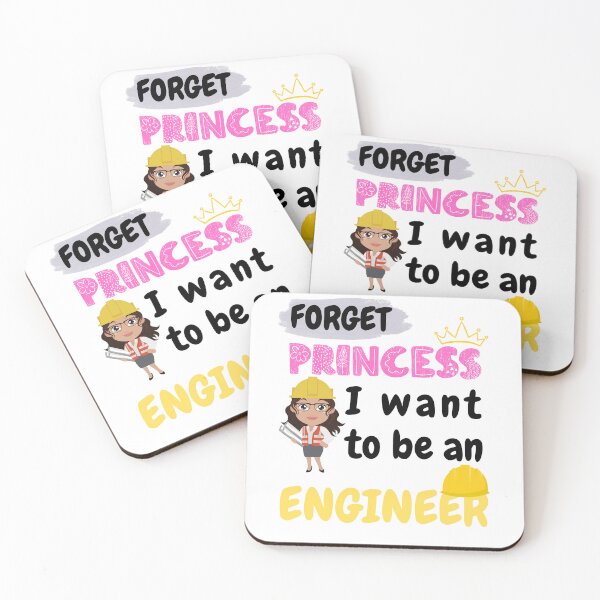 Item preview, Forget Princess I Want to Be an Engineer designed and sold by Rolmani-shop.