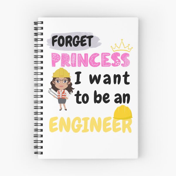 Item preview, Forget Princess I Want to Be an Engineer designed and sold by Rolmani-shop.
