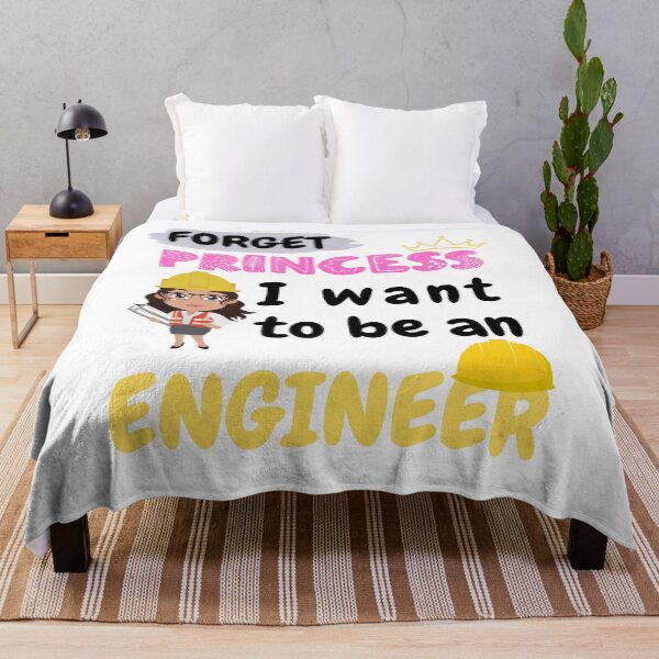 Item preview, Forget Princess I Want to Be an Engineer designed and sold by Rolmani-shop.