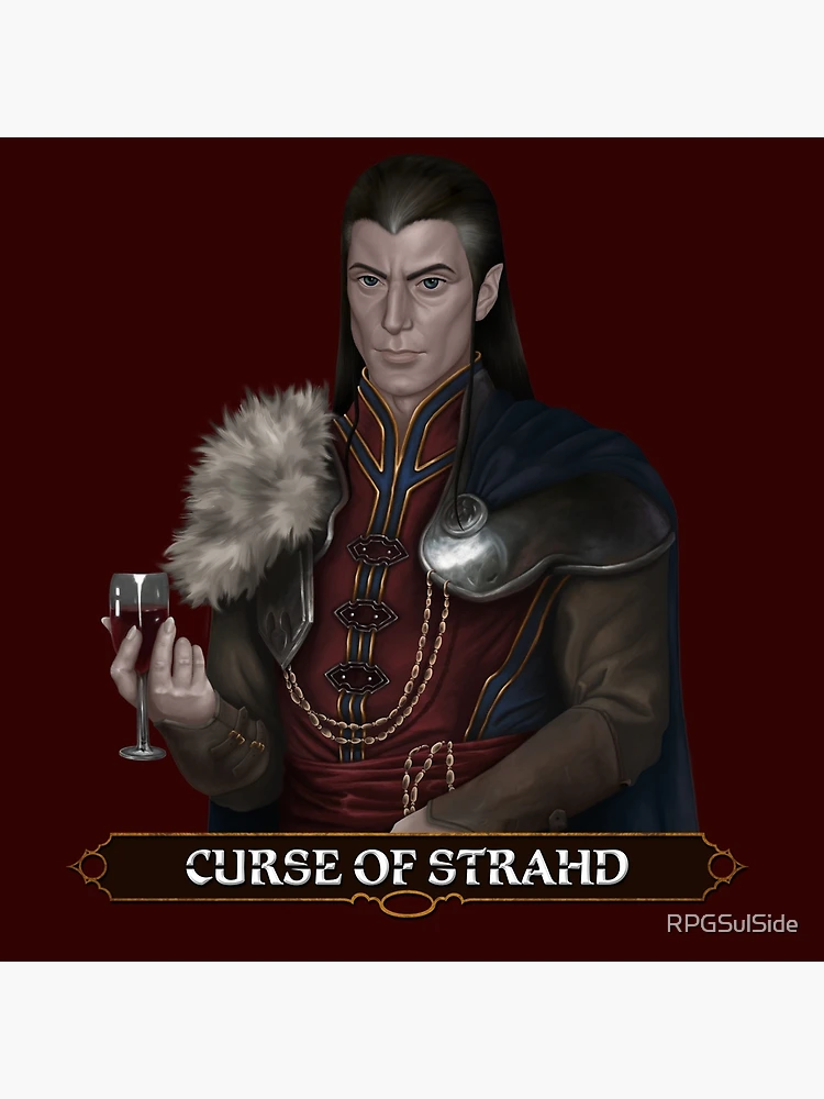 Curse of Strahd Art Board Print by RPGSulSide