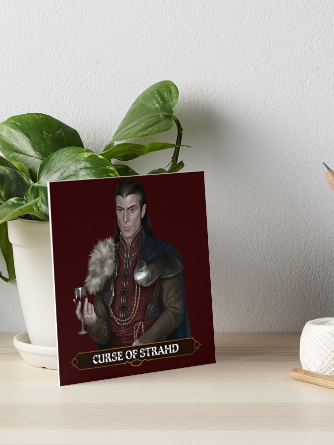 Curse of Strahd Art Board Print by RPGSulSide