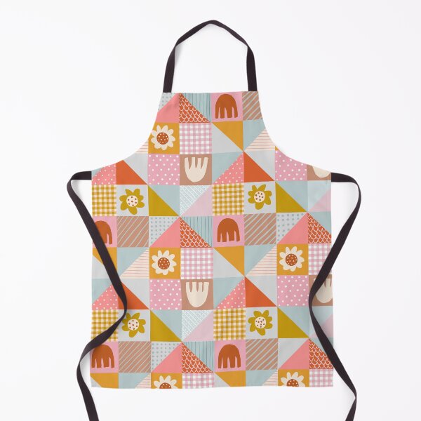 Item preview, Gingham Flower Checkerboard  designed and sold by Janet Broxon.