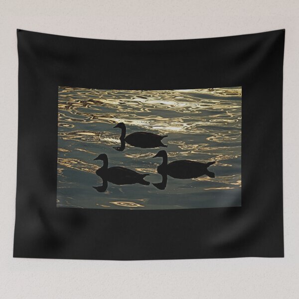 Item preview, Geese Silhouettes At Sunrise designed and sold by Debbie Oppermann.