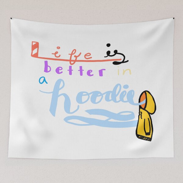 Item preview, Life is Better in a Hoodie designed and sold by AddyCats.
