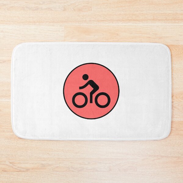 Item preview, Cyclist Bicycle Bike Rider - red designed and sold by Inspirationmotivation.