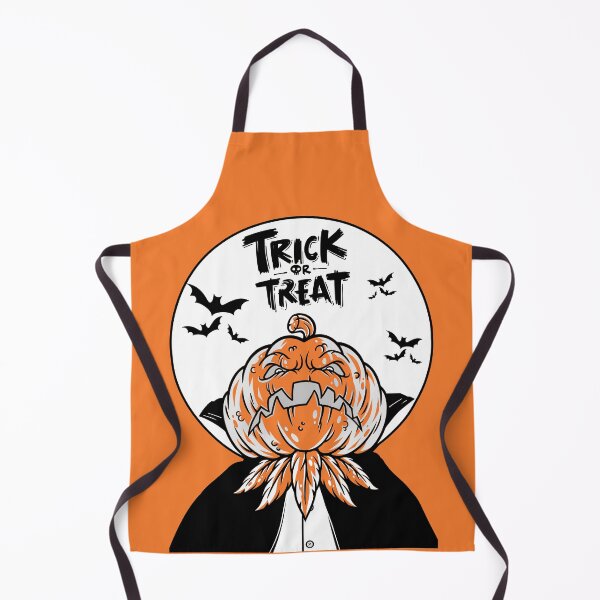 Item preview, Halloween Killer Pumpkin with Full Moon - Orange designed and sold by CreepyCurator.
