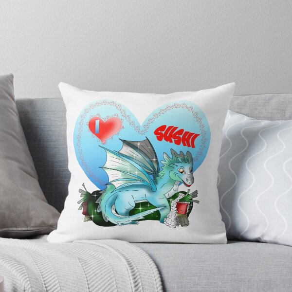 Item preview, dragon roll I love sushi heart designed and sold by CuisineCat.